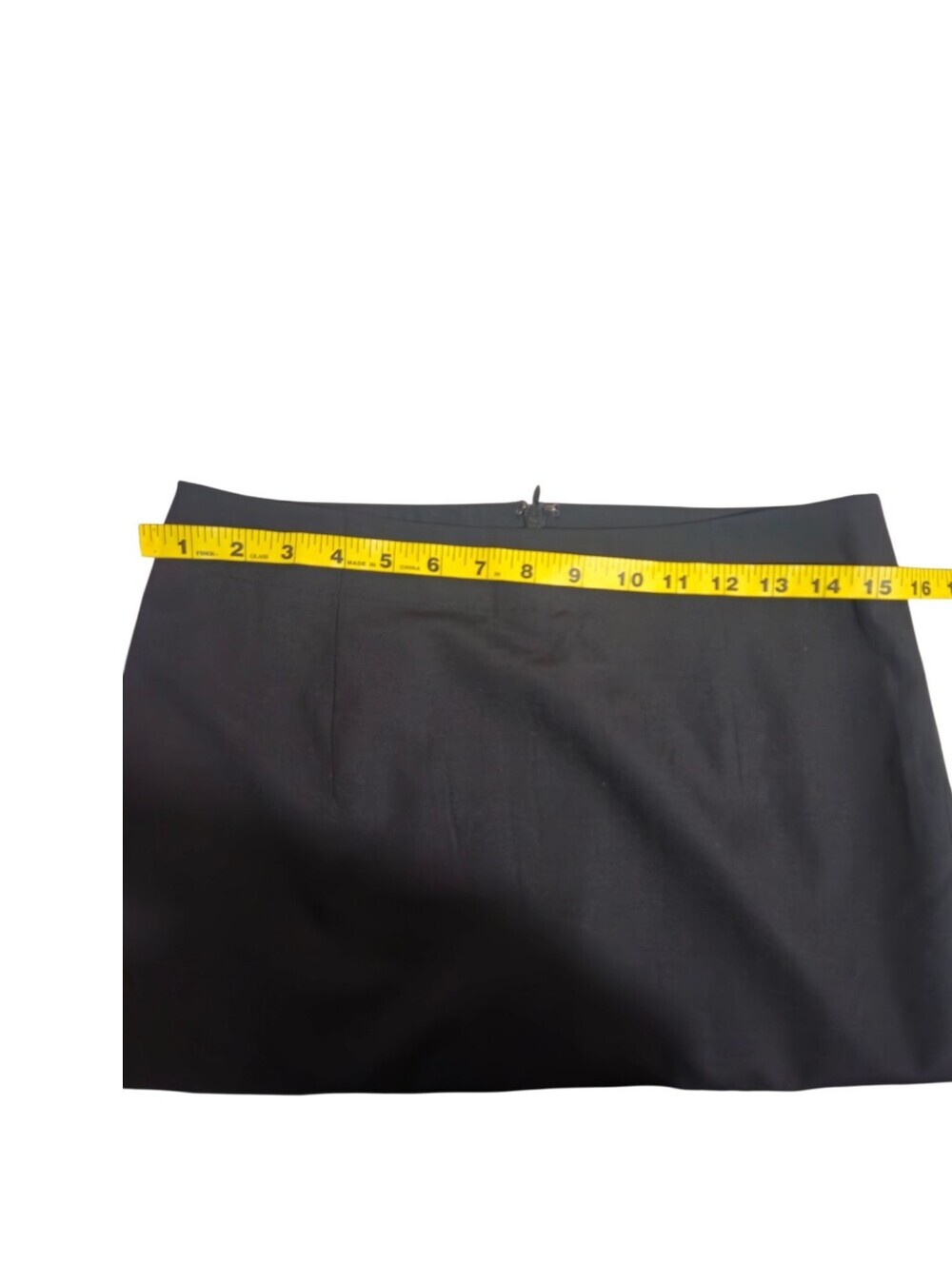 Banana Republic Black Wool Blend Straight Pencil Skirt Women's Size 6 - Picture 6 of 7